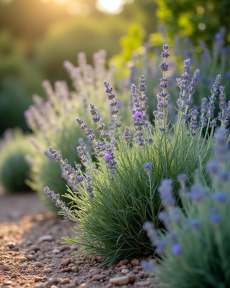 Jardín con plantas nativas mediterráneas de Valencia